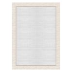 Bazaarforum Pamuk Dokuma Taban Kaymaz Tüy Dökmeyen Sisal Desenli Halı Salon Halısı Mutfak Halısı Koridor Halısı, Gri, 60 x 100cm, BS-11-2