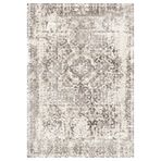 Bazaarforum Pamuk Dokuma Taban Kaymaz Tüy Dökmeyen Vintage Halı Salon Halısı Mutfak Halısı Koridor Halısı, Kahverengi, 100 x 150cm, KM-243-11