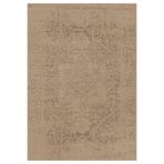 Bazaarforum Pamuk Dokuma Taban Kaymaz Tüy Dökmeyen Vintage Halı Salon Halısı Mutfak Halısı Koridor Halısı, Kahverengi, 100 x 350cm, KM-798-15