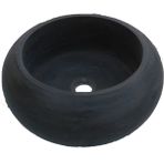 Bazalt Siyah Bombeli Lavabo