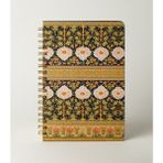 Bazen Defter Güzel Desen Sert Kapaklı Spiralli Süresiz Planlayıcı Ajanda 16X24CM - 1 Adet - Çok Renkli