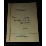 Bazı Temel Kanunlarla İlgili Son Değişiklikler (Sahafiye Kitap)