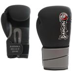 Bazooka Boks Eldiveni Muay Thai Kickboks Sparring Erkek Kadın Boks Torbası Punching Eldiveni, Kickboks Eldiveni MMA Dövüş Sporları Antrenmanı Siyah Yetişkin 8 10 12 14 16oz Muay Thai Boks Eldiveni (14