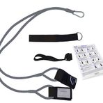 BB-Bands BB Bantları Spor Egzersizi Beyzbol/Softbol Antrenman Yardımı Yunusma Kol Kuvveti Oyun Kurucu Isınma Germe Direnç Bantları j (Gümüş, Yetişkin)
