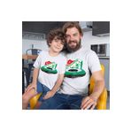 BB T SHIRTS Baba Oğul Çocuk Tişört Kombini Bursa Baskılı Pamuklu 1. Kalite T-Shirt
