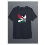BB T SHIRTS Filistin Özgür Kuş Baskılı Özel Tasarım T-Shirt