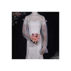 BBA TULLE STORE SİYAH GELİN ELDİVENİ,BEYAZ GELİN ELDİVENİ KOLLUK GENİŞ NİKAH ELDİVENİ GELİN BONCUKLU ELDİVEN