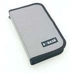 Bback Fermuarlı Kalem Kutusu 21X12X4 cm 33LÜ Gri NO661