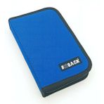 Bback Fermuarlı Kalem Kutusu 21X12X4 cm 33LÜ Koyu Mavi NO659