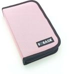 Bback Fermuarlı Kalem Kutusu 21X12X4 cm 33LÜ Pembe NO658
