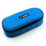 Bback N:317 Oval Kumaş Mavi Kalem Kutusu