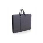 BBACK-Proje Çantası 40 X 56cm / 5cm Körüklü/Askılı/T Cetveli Takılabilir Suni Deri Siyah