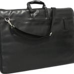 Bback Suni Deri Resim Çantası 40X55 cm Siyah 551