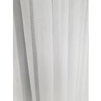 BBB ET3010 Kendinden Desenli Ekru 1-2.5 Pileli 190x260 cm Tül Perde