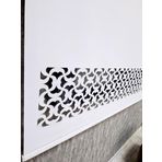 BBB Lazer Kesim Stor Perde Kalın Kumaşlı Beyaz Renk LZR2014 90x200 Beyaz