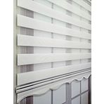 BBB Mikro Pliseli Stor Zebra Perde Beyaz MZ483 240x200