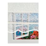Bbb MT3048 Çift Mekanizmalı Bulut Desenli 160x260 cm Tül Stor Perde
