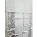 Bbb MT3048 Çift Mekanizmalı Bulut Desenli 170x200 cm Tül Stor Perde