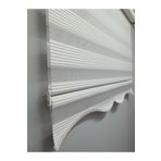 BBB MZ320 Dar Pliseli Zebra Beyaz 100x260 cm Stor Perde