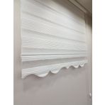 BBB MZ320 Dar Pliseli Zebra Beyaz 170x260 cm Stor Perde