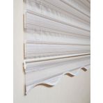 BBB MZ320 Dar Pliseli Zebra Beyaz 180x200 cm Stor Perde