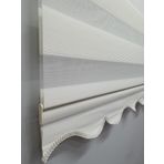 BBB MZ484 Mikro Pliseli Zebra Krem 100x260 cm Stor Perde