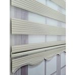 BBB MZ484 Mikro Pliseli Zebra Krem 170x260 cm Stor Perde