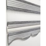 BBB MZ725 Simli Renk Geçişli Gri 120x200 Stor Zebra Perde