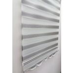 BBB MZ725 Simli Renk Geçişli Gri 120x260 Stor Zebra Perde