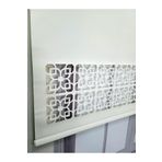 BBB Stor Perde Desenli Lazer Kesim Kalın Kumaşlı Ekru Ml105