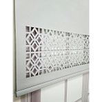 BBB Stor Perde Desenli Lazer Kesim Kalın Kumaşlı ML104 - 180 x 260 cm - Gri