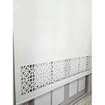 BBB Stor Perde Desenli Lazer Kesim Kalın Kumaşlı Ml104 240X260 Beyaz