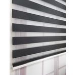 BBB Stor Zebra Perde 3 Renk Seçeneği 200x200 Siyah