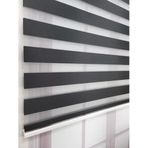 BBB Stor Zebra Perde 3 Renk Seçeneği 210x260 Siyah
