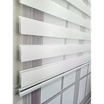 BBB Stor Zebra Perde 3 Renk Seçeneği 220x200 Beyaz