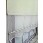 BBB TSK3002 110x200 Ekru Keten Kumaş Çift Mekanizmalı Tül Stor Perde