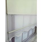 BBB TSK3002 110x260 Ekru Keten Kumaş Çift Mekanizmalı Tül Stor Perde