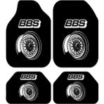 Bbs Dekor Oto Paspas Takımı Tüm Modellere Uyumlu Makinede Yıkanabilir Universal Kalıp - Renkli