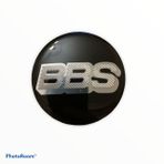Bbs Logolu 56 Mm Jant Göbek Stıcker (siyah-gümüş)