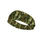 BBTDIN Kamuflaj Türban Kamuflaj Kafa Bandı Kamuflaj Geniş Saç bandı Kamuflaj Şapkalar BW41 (Camo-C)