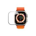 bbtech Apple Watch Ultra ve Ultra 2 ile Uyumlu Tam Kaplayan Esnek Nano Ekran Koruyucu;Şeffaf
