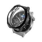 bbtech Huawei Gt3 Pro 46mm Ile Birebir Uyumlu Akıllı Saat Kasa Ve Ekran Koruyucu;Siyah