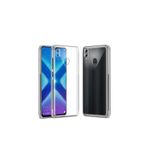 bbtech Huawei P Smart 2019 Şeffaf Tıpalı Kamera Korumalı Silikon Kılıf;Şeffaf