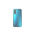 bbtech Huawei P Smart 2021 Şeffaf Kamera Korumalı Tıpalı Silikon Kılıf;Şeffaf
