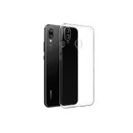 bbtech Huawei P20 Lite Tıpalı Kamera Korumalı Şeffaf Silikon Kılıf;Beyaz