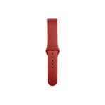 bbtech Huawei Watch Gt3 Pro 43mm Gt2 42mm Watch 2 Uyumlu Klasik Silikon Akıllı Saat Kordon 20mm Kayış;Bordo