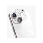 bbtech iPhone 15 Plus ile Uyumlu Kristal Netlik 9H Kırılma Karşıtı Cam Kamera Ünitesi ve Lens Koruyucu;Şeffaf