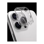 bbtech iPhone 15 Pro Max ile Uyumlu Kristal Netlik 9H Kırılma Karşıtı Cam Kamera Ünitesi ve Lens Koruyucu;Şeffaf
