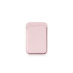 bbtech iPhone 15 Serisi ile Uyumlu Magsafe Özellikli Deri Cüzdan;Pembe
