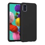 bbtech Samsung Galaxy A71 Kılıf Ultra Ince Arka Kapak Siyah;Siyah